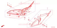 FILTRE A AIR   COUVERCLE LATERAL pour Honda CBR 650 R E-CLUTCH de 2024