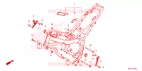 CADRE pour Honda CBR 650 R E-CLUTCH de 2024