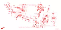 GUIDON pour Honda CBR 650 R E-CLUTCH de 2024