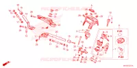 GUIDON pour Honda CBR 650 R E-CLUTCH de 2024