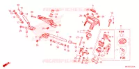 GUIDON pour Honda CBR 650 R E-CLUTCH de 2024