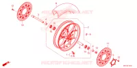 ROUE AVANT pour Honda CBR 650 R de 2023