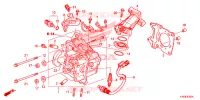 CULASSE pour Honda PCX 125 de 2016