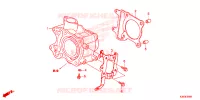 CYLINDRE pour Honda PCX 125 de 2016