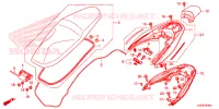SELLE pour Honda PCX 125 de 2016