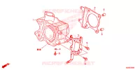 CYLINDRE pour Honda PCX 125 de 2017