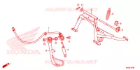 BEQUILLE pour Honda PCX 125 de 2018