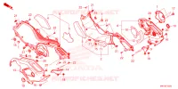 COUVERCLES LATERAUX pour Honda FORZA 750 de 2025