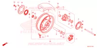 ROUE ARRIERE pour Honda FORZA 750 de 2025