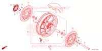 ROUE AVANT pour Honda FORZA 750 de 2025