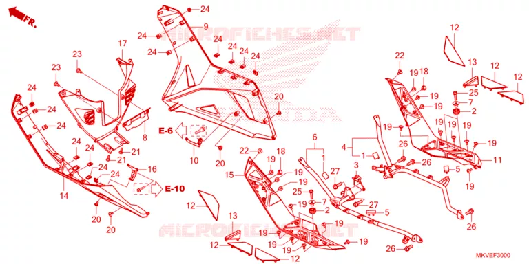MARCHE PIEDS Honda SCOOTER 750 FORZA 2025  NSS750S