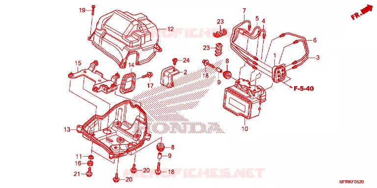 MODULATEUR ABS Honda MOTO 1300 VT 2025  VT1300CXAS