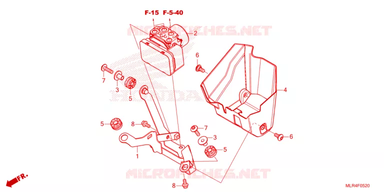 MODULATEUR ABS Honda MOTO 500 CBR 2025  CBR500RAS