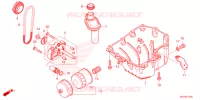 CARTER   POMPE   FILTRE A HUILE pour Honda CBR 500 R de 2025