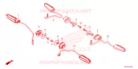 CLIGNOTANT pour Honda CBR 500 R de 2025