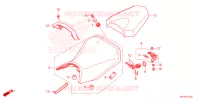 SELLE pour Honda CBR 500 R de 2025