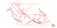 SILENCIEUX D'ECHAPPEMENT pour Honda CBR 500 R de 2025