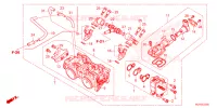 CORPS DE PAPILLON pour Honda CBR 500 R de 2025