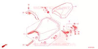 SELLE pour Honda CBR 500 R de 2025