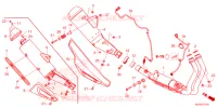 SILENCIEUX D'ECHAPPEMENT pour Honda CBR 500 R de 2025