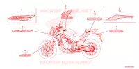 AUTOCOLLANTS pour Honda CB 500 HORNET de 2025