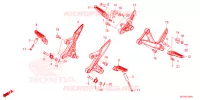 REPOSE PIED pour Honda CB 500 HORNET de 2025