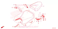 SELLE pour Honda CB 500 HORNET de 2025