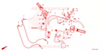 LEVIER DE GUIDON   CABLE   COMMODO pour Honda CB 500 HORNET de 2025