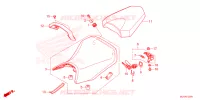 SELLE pour Honda CB 500 HORNET de 2025