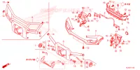 PARE CHOCS AVANT   ENTOURAGE DE PHARES pour Honda PIONEER 1000-5 DELUXE de 2025