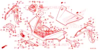 AILE AVANT/CAPOT MOTEUR pour Honda PIONEER 1000-5 BASE de 2025