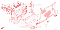 PORTE ARRIERE pour Honda PIONEER 1000-5 BASE de 2025