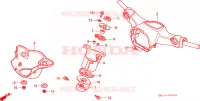 GUIDON   CARENAGE pour Honda CUB 50 STANDARD, KM/H de 1994