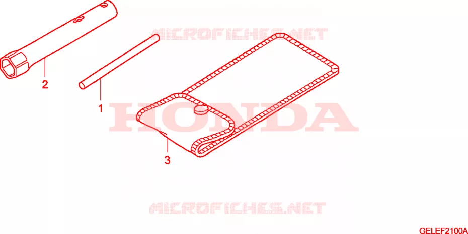 OUTIL Honda MOTO 50 CRF 2006  CRF50F6