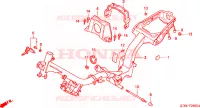 CADRE pour Honda WALLAROO 50 MOPED self starter de 2001