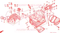 CULASSE pour Honda FOURTRAX 125 de 1987