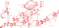 FILTRE A AIR pour Honda FOURTRAX 125 de 1987