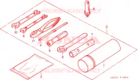 OUTIL pour Honda FOURTRAX 125 de 1987
