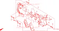 ETRIER DE FREIN AVANT(SI) pour Honda CM 125 CUSTOM de 1994