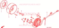 ALTERNATEUR pour Honda XLR 125 de 1998