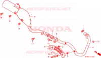 SILENCIEUX D'ECHAPPEMENT pour Honda XLR 125 de 1998