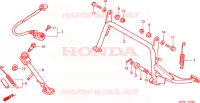 BEQUILLE pour Honda JAZZ 250 de 2004