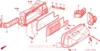 FILTRE A AIR pour Honda JAZZ 250 de 2004