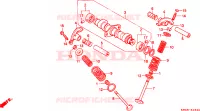 ARBRE A CAMES   SOUPAPE pour Honda CB 250 TWO FIFTY de 2001