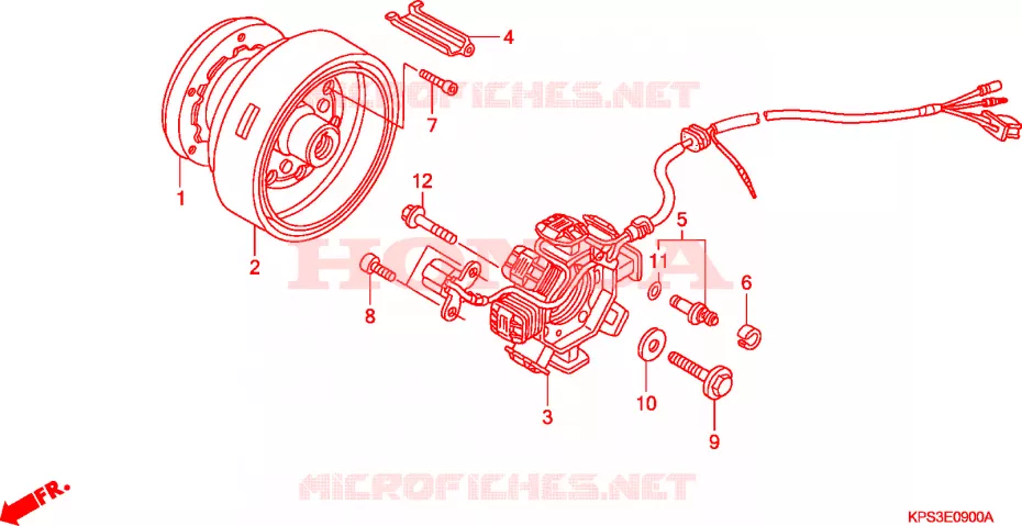 ALTERNATEUR Honda MOTO 230 CRF 2011  CRF230F9