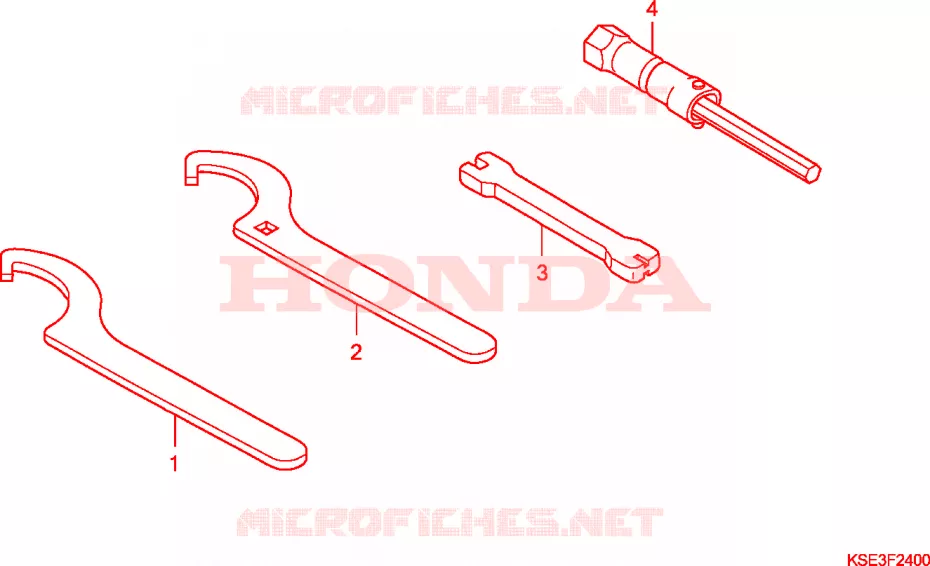 OUTIL Honda MOTO 150 CRF 2007  CRF150R7