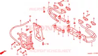 COMMANDE INJECTION D'AIR SOUPAPE pour Honda CBR 919 RR FIREBLADE de 1998