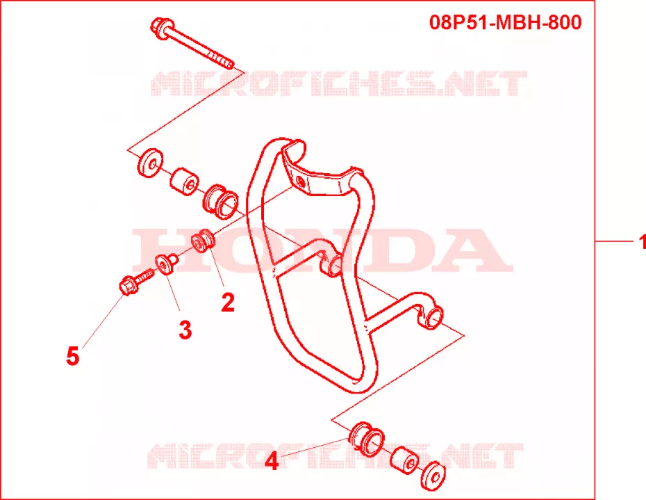 PARE-RADIATEUR VT1100C3 Honda MOTO 1100 SHADOW 2001  VT1100C31