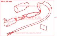 PRISE ACCESSOIRES 12V pour Honda DEAUVILLE 650 de 2000