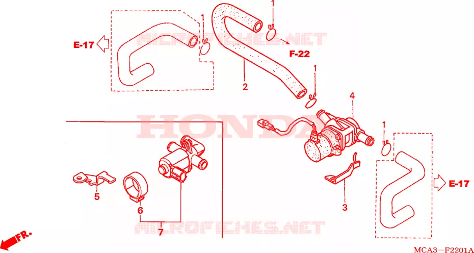 SOUPAPE D'ADMISSION Honda MOTO 1800 GOLD-WING 2004  GL1800A4